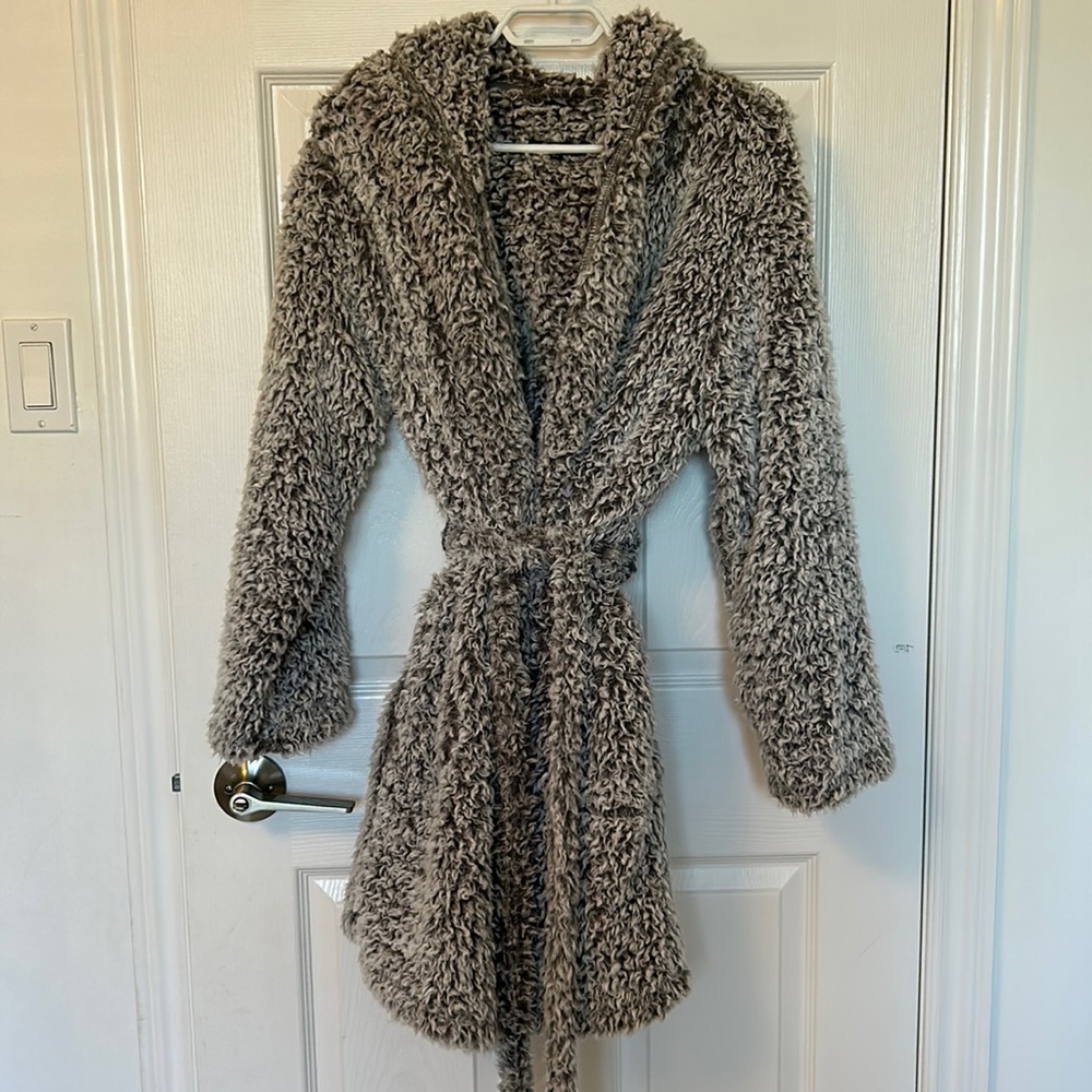 Fluffy robe